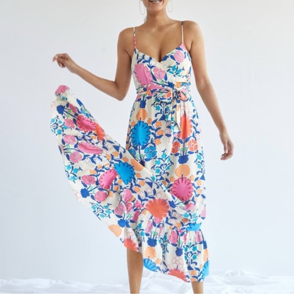 Anthropologie Dresses & Skirts - NWOT Anthropologie Plenty by Tracy Reese Poppies Maxi Dress - Size XSP